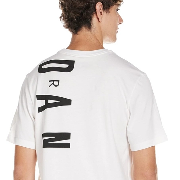 Jordan JDN AIR Stretch Short-Sleeve T-Shirt Men's Size  XXL White - Picture 6 of 14